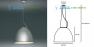 A242610 Artemide alu, подвесной светильник &gt; Dome shaped