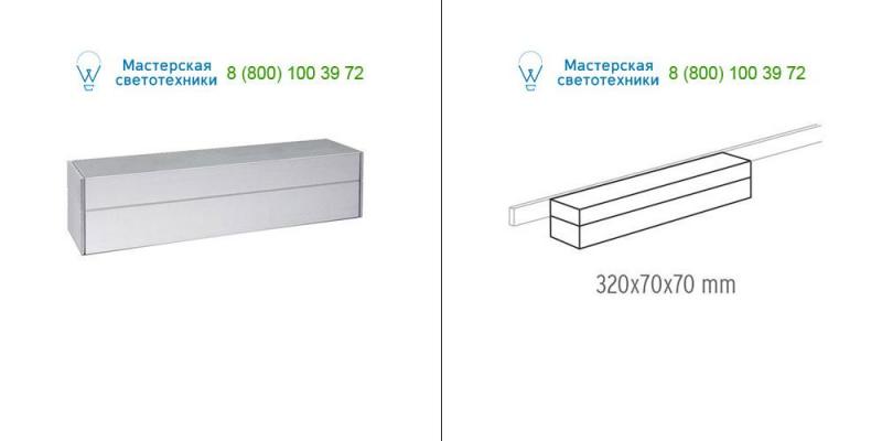 Anodised alu <strong>FLOS</strong> Architectural BU90760A, светильник