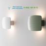 Fontana Arte 4323GC light grey, накладной светильник