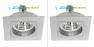 Metallic grey PSM Lighting CASCNGDCR.11, светильник &gt; Ceiling lights &gt; Recessed lights