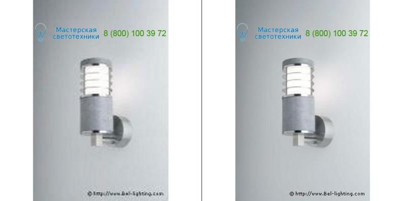 953.E2.42 Bel Lighting exotic wood + stainless steel, Outdoor lighting > Wall lights > Surface m