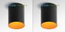 Artemide Architectural black/orange M018510, накладной светильник