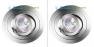 PSM Lighting alu satin DIVA35.14, светильник &gt; Ceiling lights &gt; Recessed lights