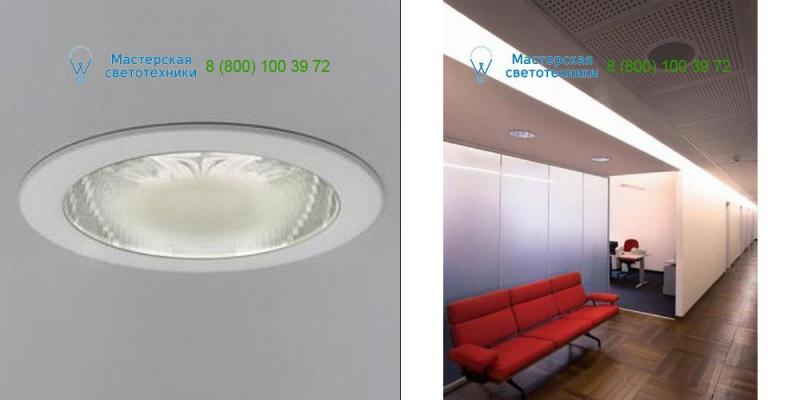 White Artemide Architectural L596910, светильник > Ceiling lights > Recessed lights