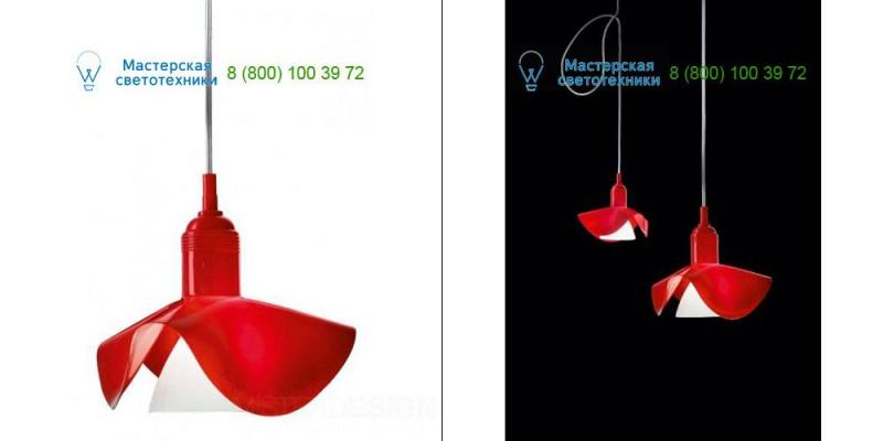 Ingo Maurer SILLYKON-2 red, подвесной светильник