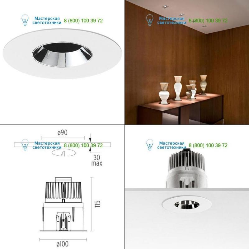 Chrome Flos Architectural 03.4632.06.DA, светильник > Ceiling lights > Recessed lights