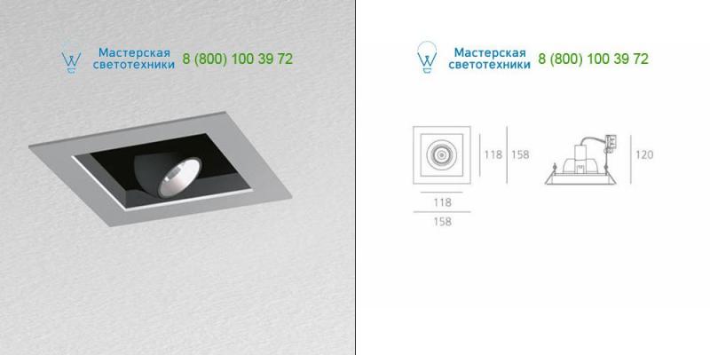 Artemide Architectural M043115 gray, встраиваемый светильник