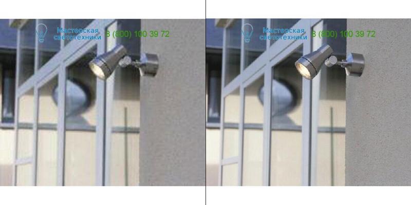 Stainless steel Bel Lighting 741C.GU.04, Outdoor lighting > Wall lights > Surface mounted > Up o