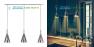 3337/3 Fontana Arte transparent, подвесной светильник > Spotlights