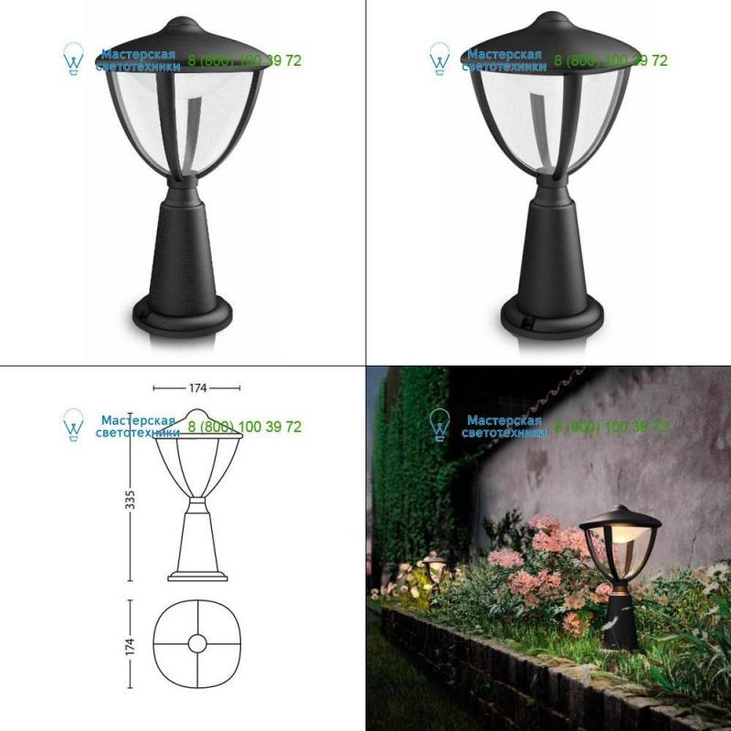 <strong>Philips</strong> black 154723016, Outdoor lighting > Floor/surface/ground > Bollards