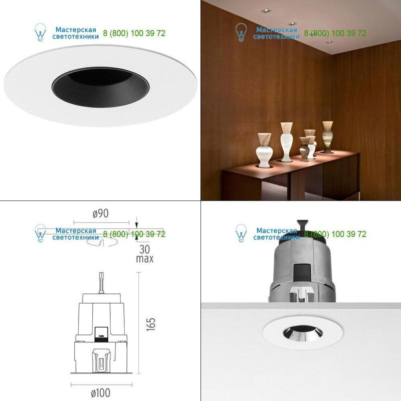 03.4605.14 <strong>FLOS</strong> Architectural matt black, светильник > Ceiling lights > Recessed lights