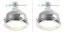 PSM Lighting CASAQUANDTC.11 metallic grey, светильник &gt; Ceiling lights &gt; Recessed lights