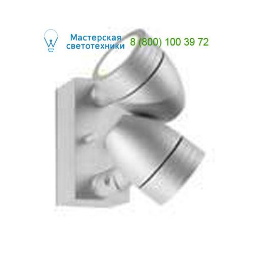 White structured PSM Lighting W1310.31, Outdoor lighting > Wall lights > Surface mounted