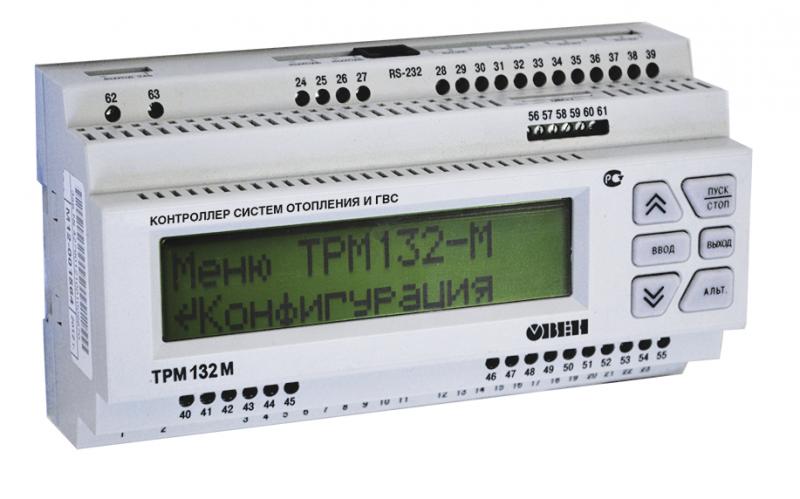 ТРМ132М-РРРРРР.01 Контроллер для систем отопления и горячего водоснабжения, <strong>ОВЕН</strong>