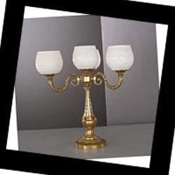 La Lampada 539-545 TGL 539/3+1.27 White Glass, Настольная лампа