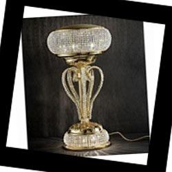Cristalry Cristalry Gold/TL3+3 Asfour crystal Masiero Luxury, Настольная лампа