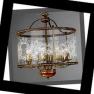 La Lampada L 386/8.40 Noce Bronze+Wood 3861, Подвесной светильник
