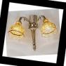 572 572/2A Gold Bronze Amber Cristall Nervilamp, Бра