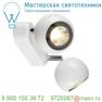 149071 SLV LIGHT EYE 90 DOUBLE светильник накладной для 2-х ламп GU10 по 50Вт макс., белый / хро