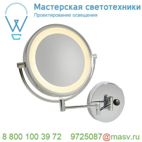 149782 <strong>SLV</strong> VISSARDO WL настенное косметическое зеркало IP21 с подсветкой 5.8Вт с LED 3000К, 130лм