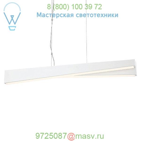 So Inclined LED Linear Suspension Light George Kovacs P1154-655-L, светильник
