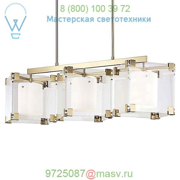 4154-AGB Achilles Linear Suspension Light Hudson Valley Lighting, светильник