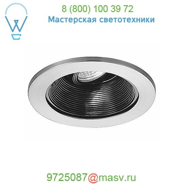 WAC Lighting  4 Inch Low Voltage Step Baffle Trim - 35 Degree Adjustment from Vertical - HR-8411, светильник