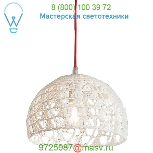Trama 2 Pendant Light In-Es Art Design TRAMA 2 WHITE/YELLOW CABLE, светильник