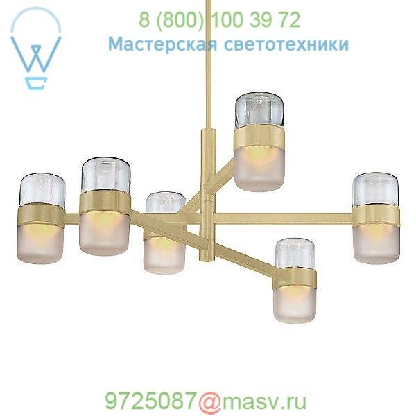 Modern Forms PD-25728-AL Jazz LED Chandelier, светильник