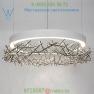 Halo Criss Cross LED Chandelier Ridgely Studio CC-HA-CH-107B, светильник