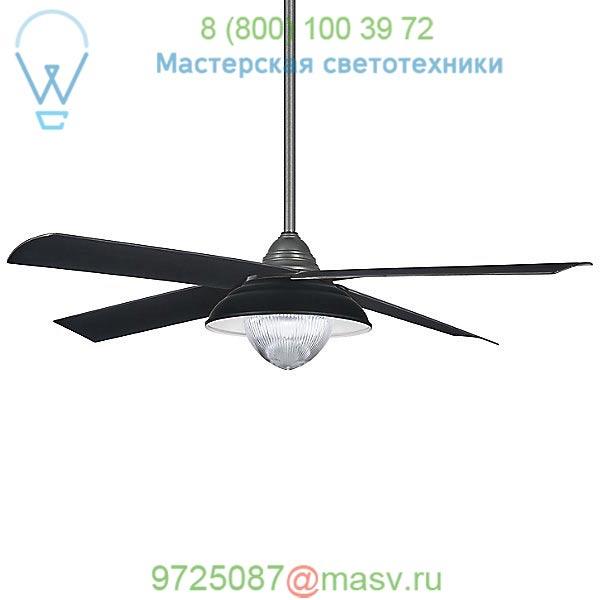 Shade Outdoor Ceiling Fan Minka Aire Fans F683L-BNW, светильник