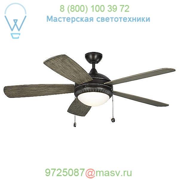 Discus Ornate Ceiling Fan 5DIO52AGPD Monte Carlo Fans, светильник