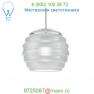 WAC Lighting MP-916-CL/BN Clarity Pendant Light with Canopy Mount, светильник