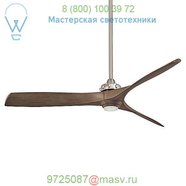 F853L-BN/AMP Minka Aire Fans Aviation LED Ceiling Fan, светильник