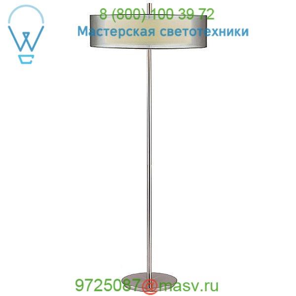 Puri Floor Lamp (Satin Nickel with Silver Organza) - OPENBOX SONNEMAN Lighting, светильник