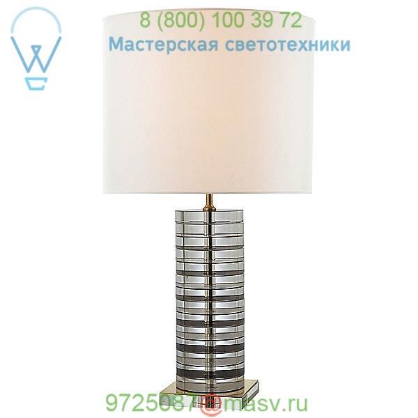 KS 3945CG/BLK-L Visual Comfort Grayson Stacked Table Lamp, настольная лампа