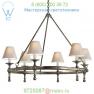Visual Comfort SL 5812AN-NP Classic Ring Chandelier, светильник