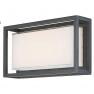WS-W73614-BZ Framed LED Outdoor Wall Sconce Modern Forms, уличный настенный светильник