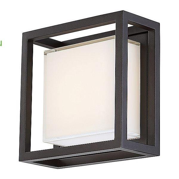 WS-W73608-BZ Modern Forms Framed LED Square Outdoor Wall Sconce, уличный настенный светильник