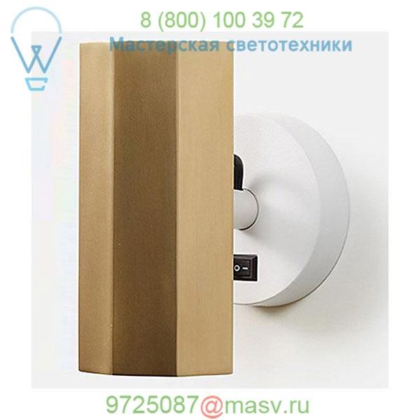 Brim Faceted Wall Sconce BRM-30-30S1-27-120 Rich Brilliant Willing, бра
