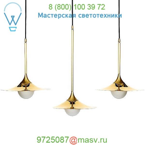 Intueri Light Solo Multipoint Pendant Light with Discs SS3-1015, светильник