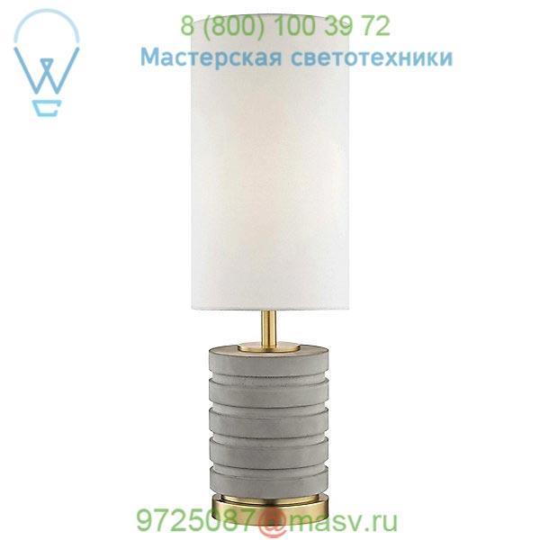 Mitzi - Hudson Valley Lighting Iris Table Lamp HL250201-AGB, настольная лампа