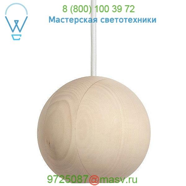 Liuku Ball Wood Pendant Light 02901 Mater, светильник