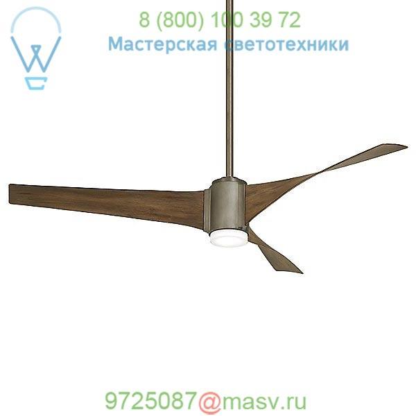 Minka Aire Fans F832L-BN/SL Triple LED Ceiling Fan, светильник