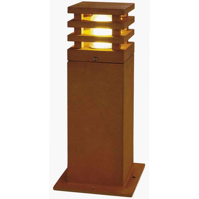 <strong>SLV</strong> 233427 RUSTY SQUARE 40 LED светильник ландшафтный IP55 8.6Вт с  LED 3000К