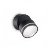 Ideal Lux OMEGA ROUND AP1 NERO уличный накладной светильник черный 165387