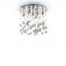 Ideal Lux MOONLIGHT PL8 CROMO потолочный светильник хром 077796
