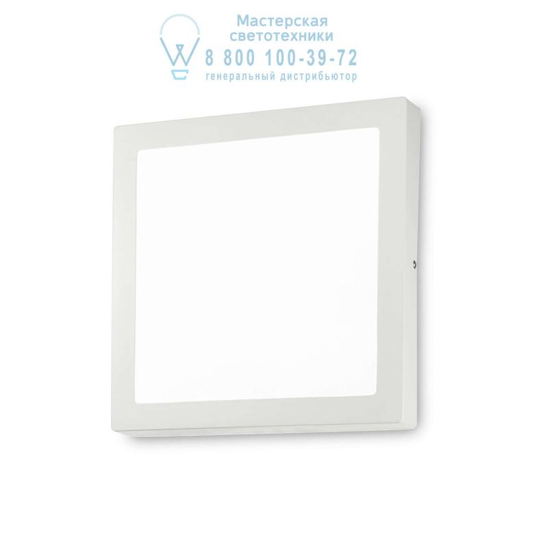 Ideal Lux <strong>UNIVersal</strong> AP1 24W SQUARE BIANCO накладной светильник белый 138657